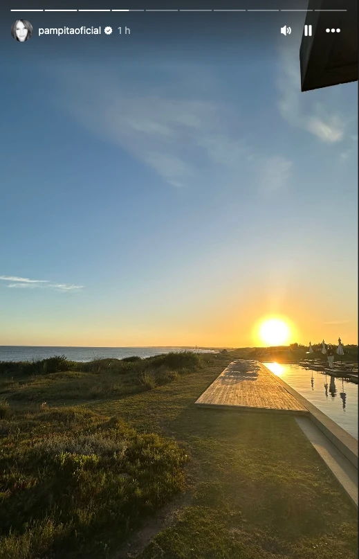 Pampita compartió fotos de su escapada a Punta del Este