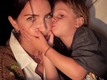 Zaira Nara viajó a Punta del Este con sus hijos.