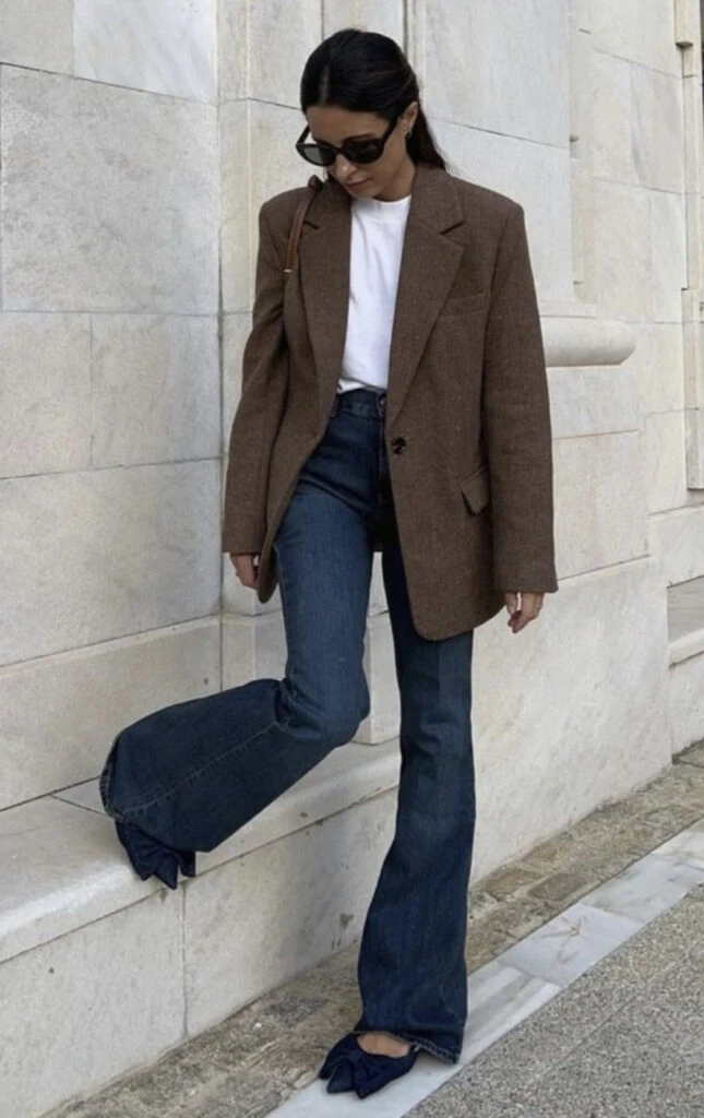 Corp core, la tendencia que hay que probar este invierno 2024. Foto: Pinterest.