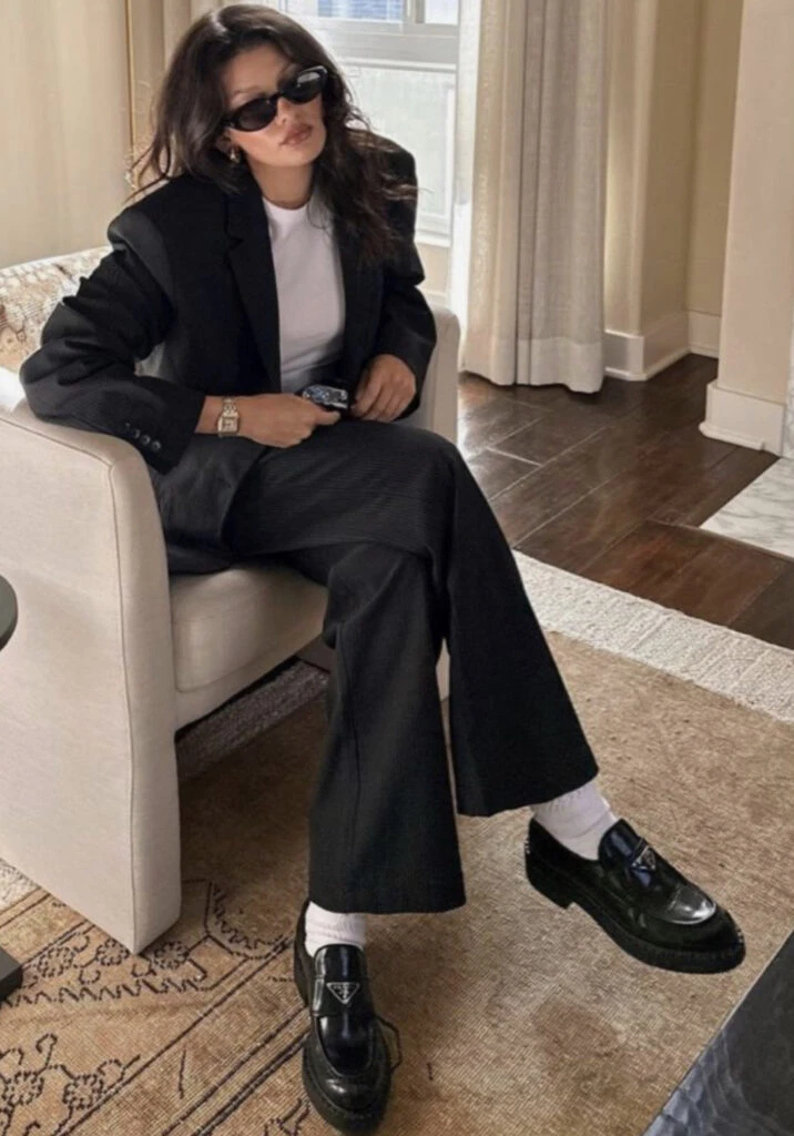 Corp core, la tendencia que hay que probar este invierno 2024. Foto: Pinterest.