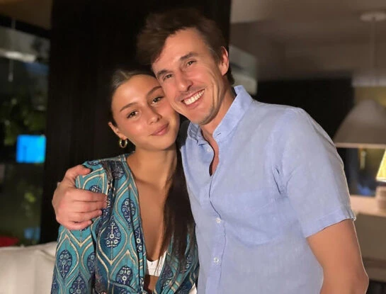 El orgullo de Roberto García Moritán por su hija Delfina, que desfiló en el Bafweek