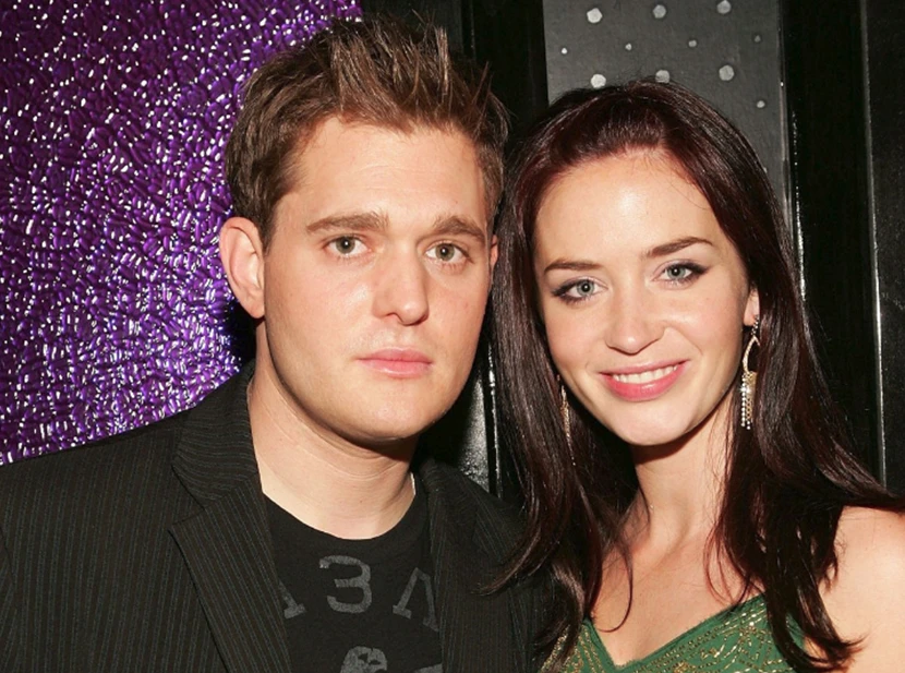 emily blunt y michael bublé