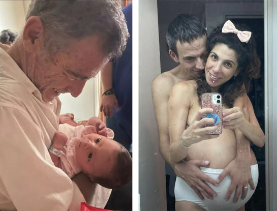 Las primeras fotos de Miranda, la nieta de Gustavo Garzón