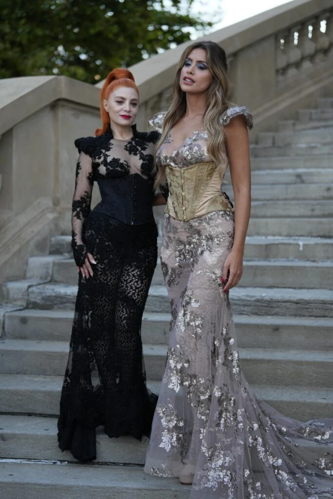 Vero de la Canal con Milett Figueroa en Argentina Fashion Week