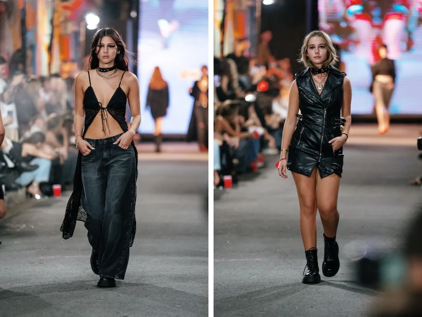 Vidriera: de Delfina García Moritán a Taína Gravier, los mejores looks del desfile de la marca de Lucía Celasco