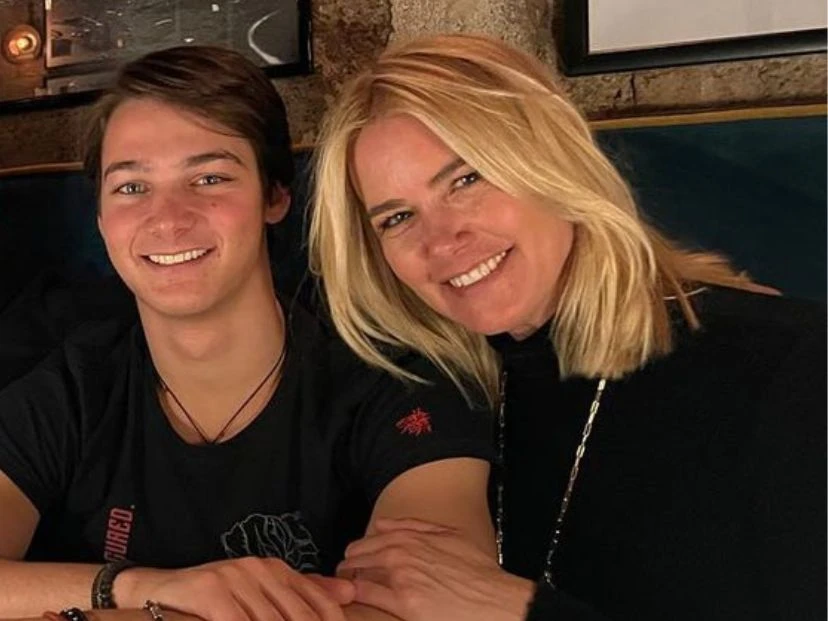 El tierno gesto de Valeria Mazza hacia su hijo Tiziano por su cumpleaños foto: ig