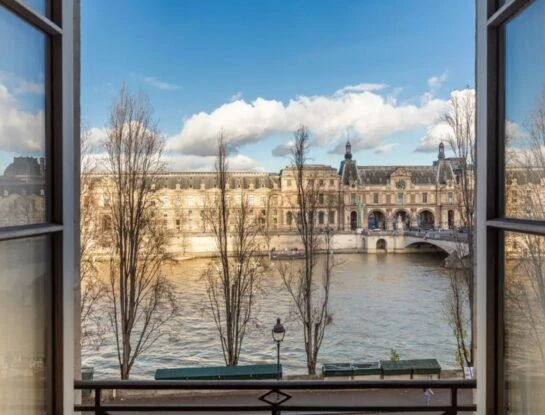 Así es el departamento futurista de Karl Lagerfeld en París