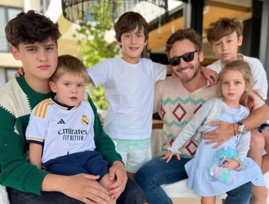 El tierno mensaje de Benjamín Vicuña a sus hijos: "Hermanos que se eligen desde el cielo"