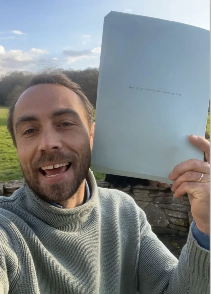 El nuevo proyecto de James Middleton. Foto: Instagram. 