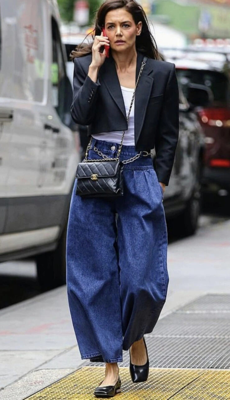 Estos son los jeans más trendy de este otoño 2024. Foto: Pinterest.