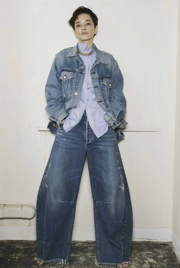 Estos son los jeans más trendy de este otoño 2024. Foto: Pinterest.