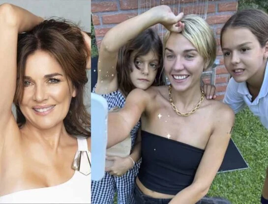 Las fotos de la "salida de chicas" de Andrea Frigerio con su hija Fini y sus nietas Olivia y Jacinta