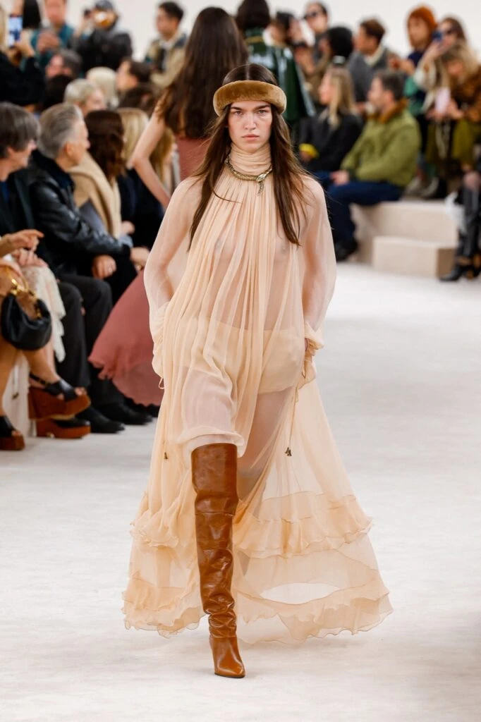 El estilo de Chloé otoño invierno 2024/25. Foto: Fotonoticias. 