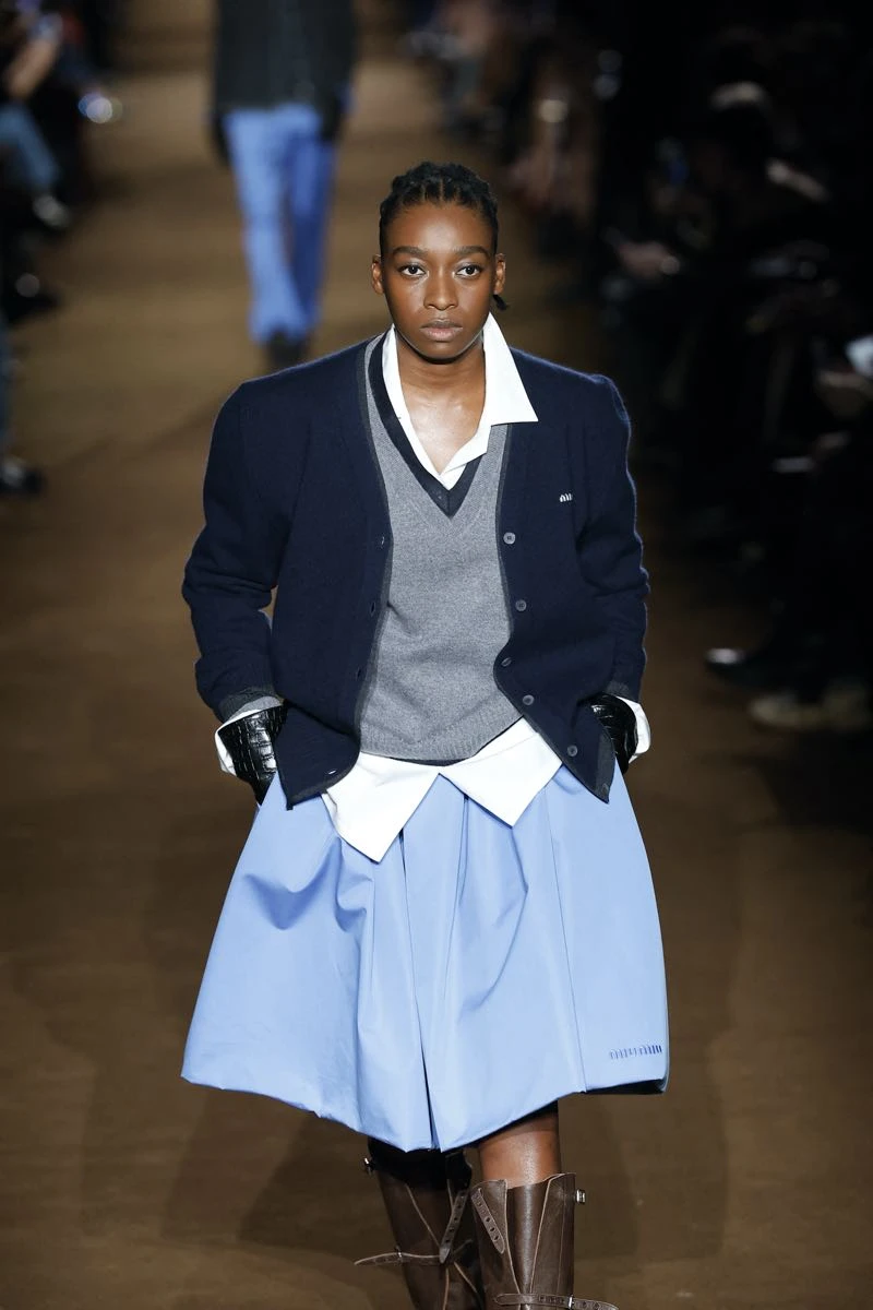 Desfile otoño invierno Miu Miu en la semana de la moda de París