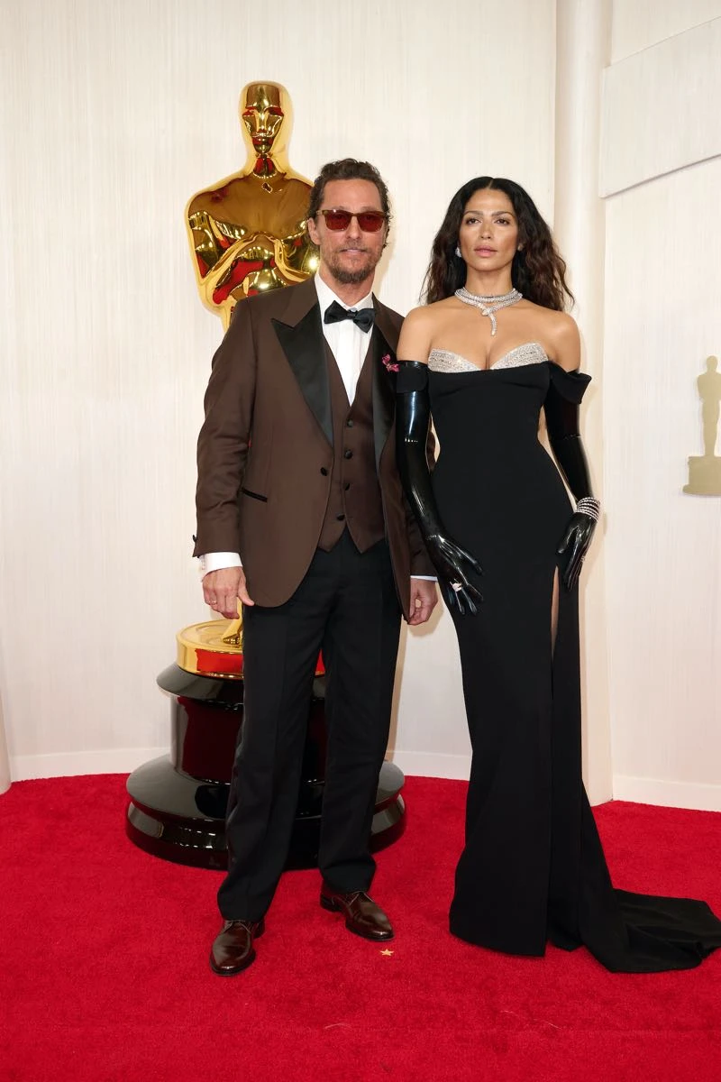 Matthew McConaughey y Camila 