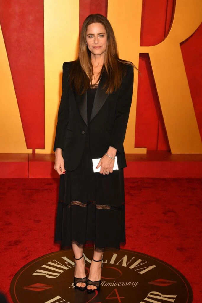 Amanda Peet en la fiesta de los Oscars de Vanity Fair