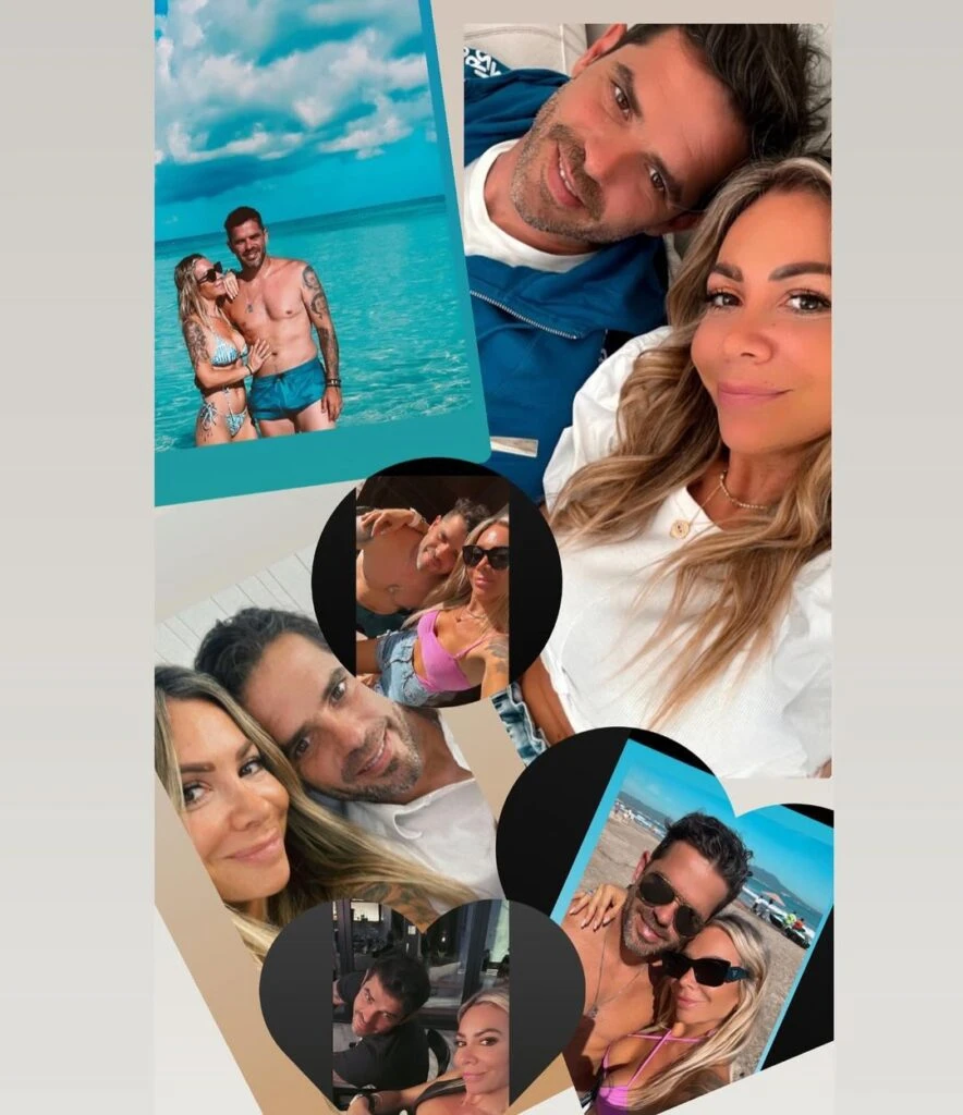 Fernando Gago y Verónica Laffitte