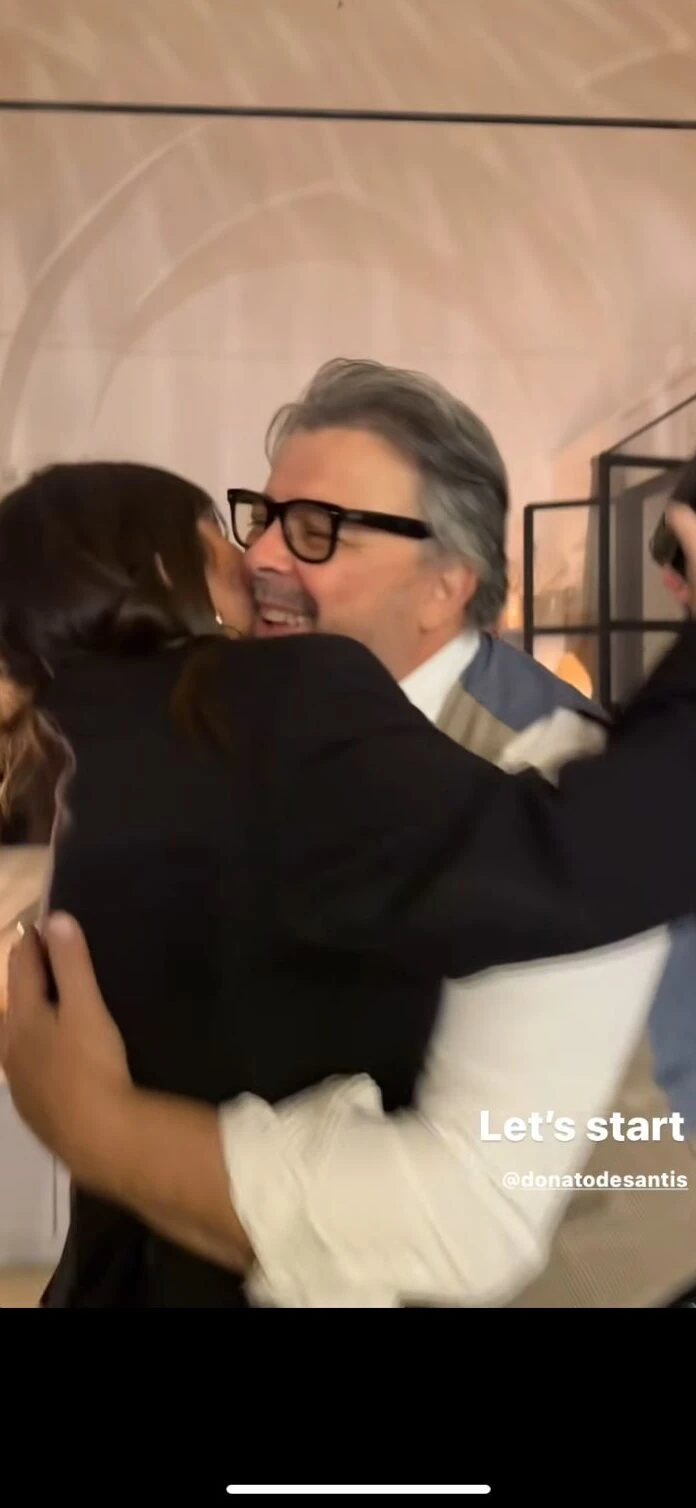 Así Donato de Santis festejó en Italia su cumpleaños de 60