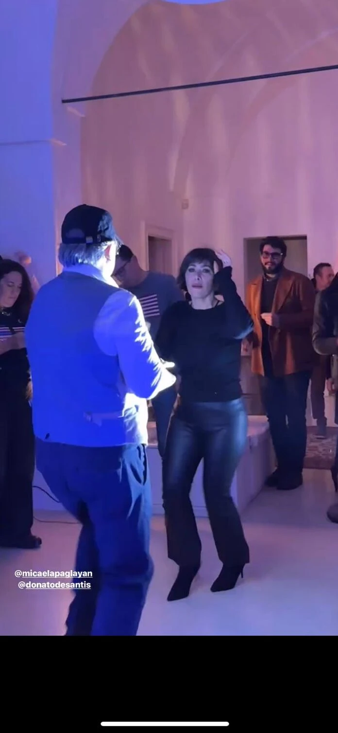 Así Donato de Santis festejó en Italia su cumpleaños de 60