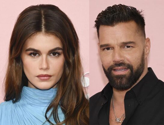 La foto de Ricky Martin con Kaia Gerber, la hija de Cindy Crawford