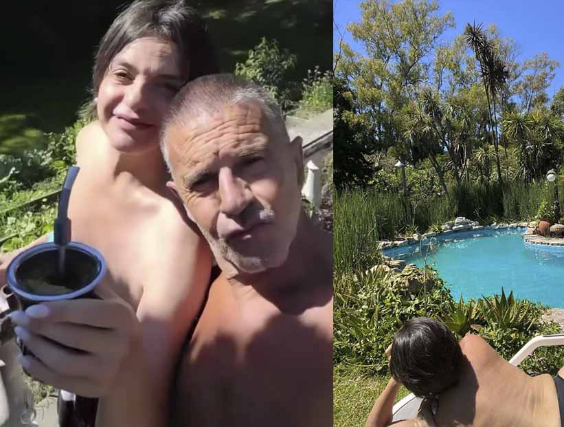 Así es la casa que Osvaldo Laport y Viviana Sáez tienen en Pacheco: un chalet colonial con gran jardín, parque y pileta