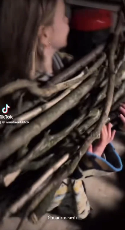 Las fotos de Wanda Nara en su casa de campo en Milán