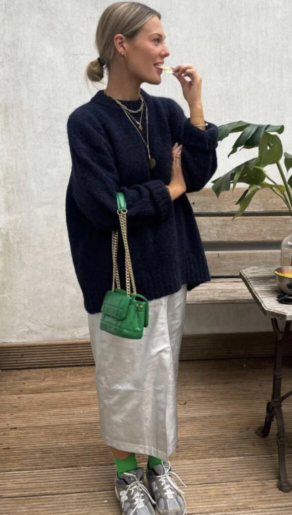 Guía de estilo: así se usan los suéteres este otoño 2024. Foto: Pinterest. 