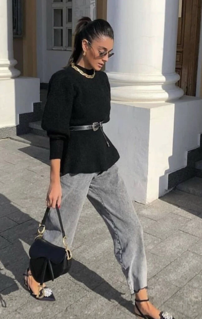 Guía de estilo: así se usan los suéteres este otoño 2024. Foto: Pinterest. 