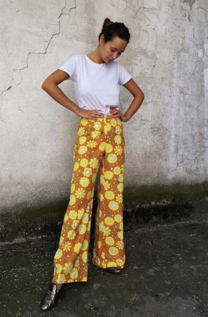 Looks estampados para usar este fin de semana. Foto: Pinterest.