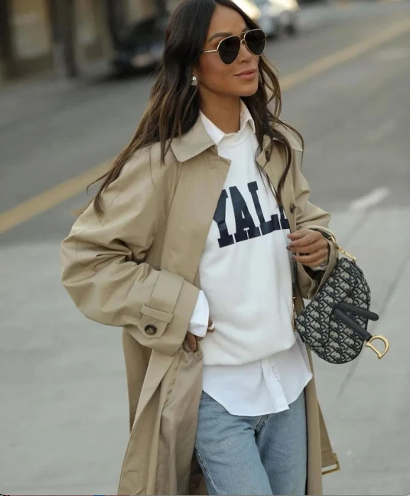 Looks working girl de media estación inspirados en el street style