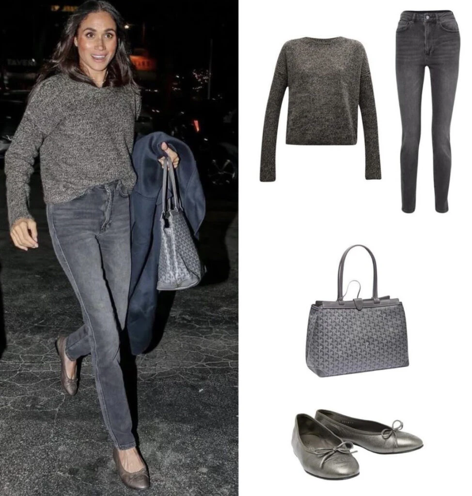 Meghan Markle nos adelanta el jean más trendy del próximo otoño invierno 2024. Foto: Instagram. 
