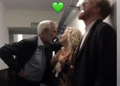 Mercedes Morán e Imanol Arias, el video que confirmaría el romance 