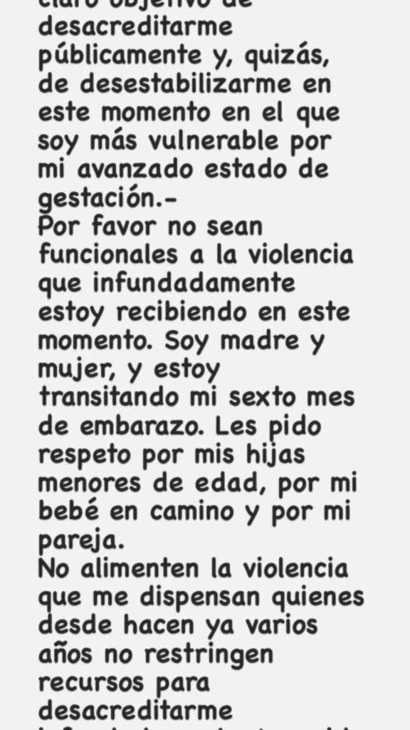 Nicole Neumann arremetió contra el ataque de Fabián Cubero