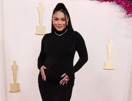 Vanessa Hudgens anunció su embarazo en los Oscar 2024