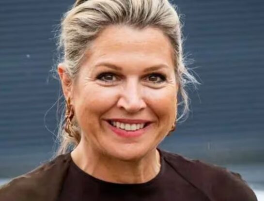 Máxima Zorreguieta cautivó con un sofisticado look de dos texturas