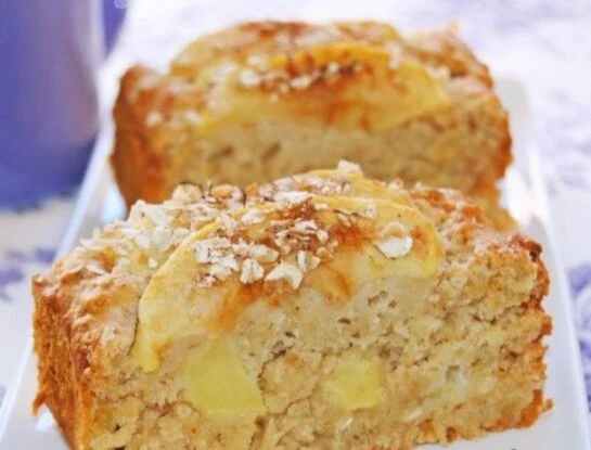 Budín de manzana y avena, la receta saludable que no te podés perder