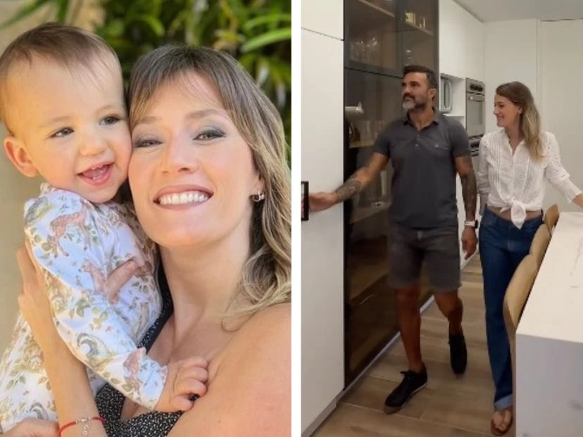 Mica Viciconte mostró su cocina