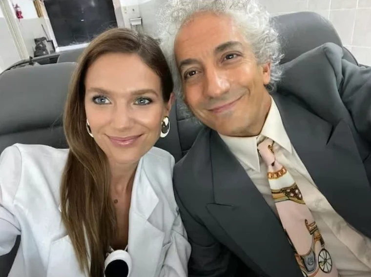 Quién es la mujer real detrás de Sophie, la modelo alemana que obsesiona a Guillermo Coppola en la serie sobre su vida