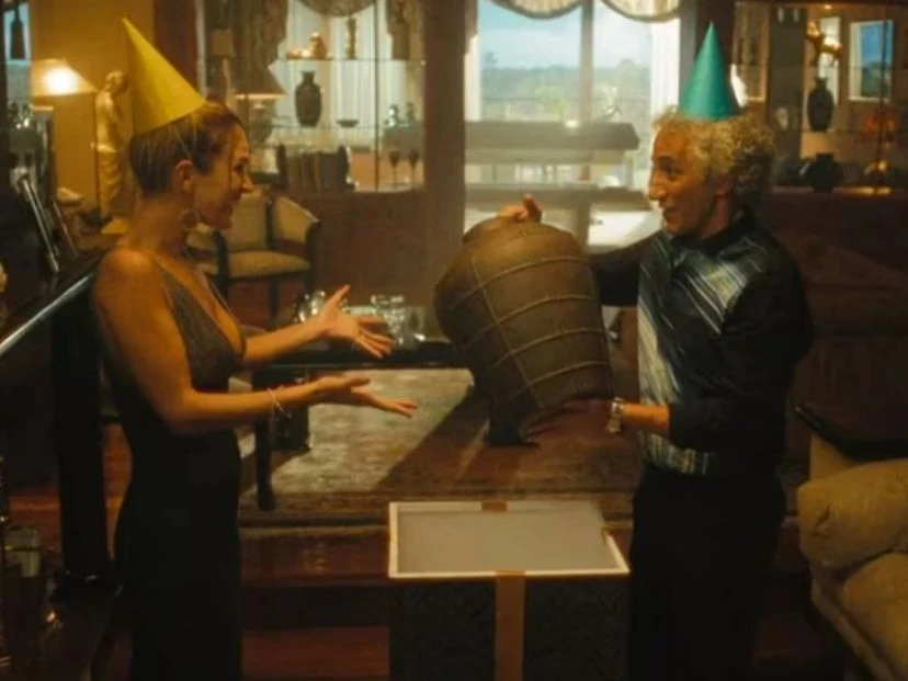 Quién es la mujer real detrás de Sophie, la modelo alemana que obsesiona a Guillermo Coppola en la serie sobre su vida