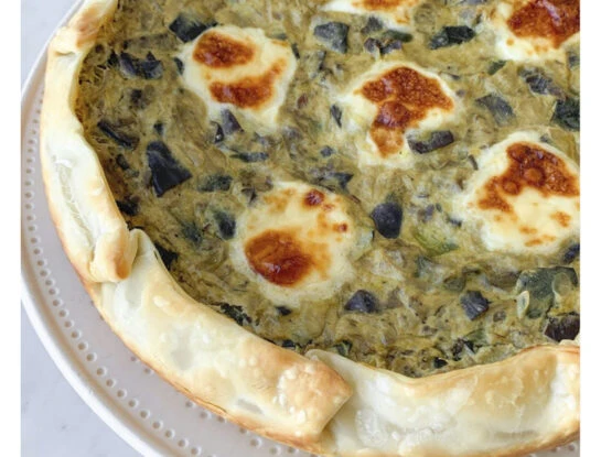 Tarta de zucchini, berenjena y queso: la receta súper práctica y nutritiva que te soluciona una comida