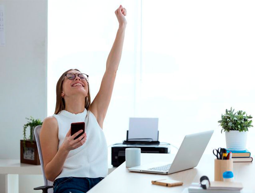 Felicidad laboral: los profesionales más felices son un 85% más productivos