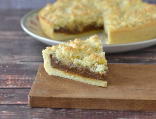 Tarta de coco y dulce de leche: la receta exprés de Estefi Colombo