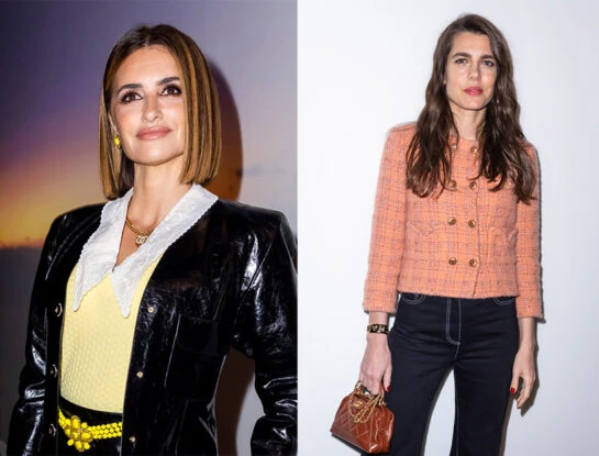 Vidriera: de Penélope Cruz a Charlotte Casiraghi, los looks de las invitadas al desfile de Chanel en París