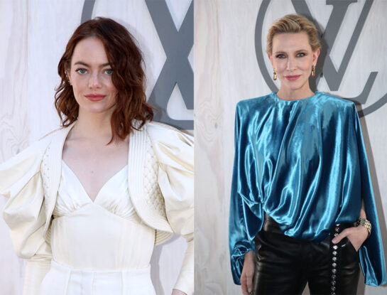 Vidriera: De Emma Stone a Cate Blanchett, los looks de las invitadas al desfile de Louis Vuitton en París