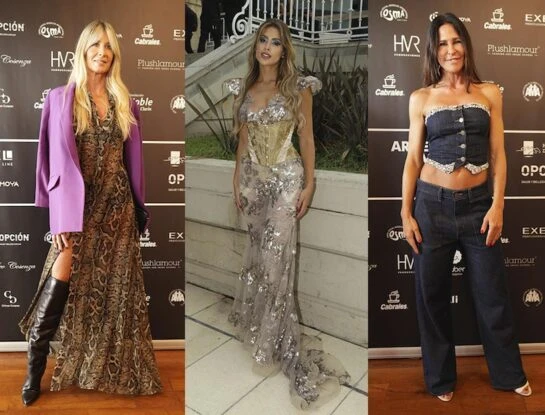 Vidriera: de Milett Figueroa a Carolina Baldini y Soledad Solaro, los looks de los famosos en Argentina Fashion Week