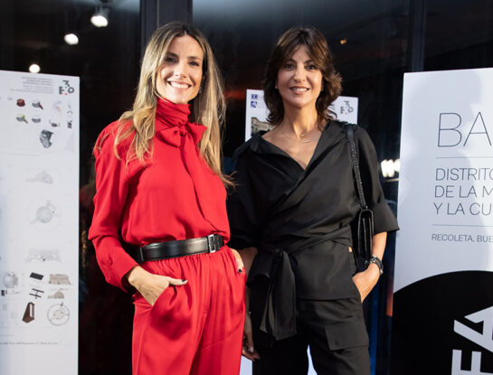 Vidriera: de María Belén Ludueña a Evangelina Bomparola, los looks en la presentación de la agenda 2024 del BAFA