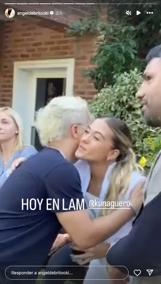 Kun Agüero Y Ángel de Brito