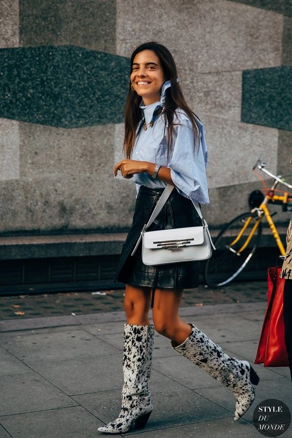 así se llevan las prendas de cuero este otoño 2024 (3)