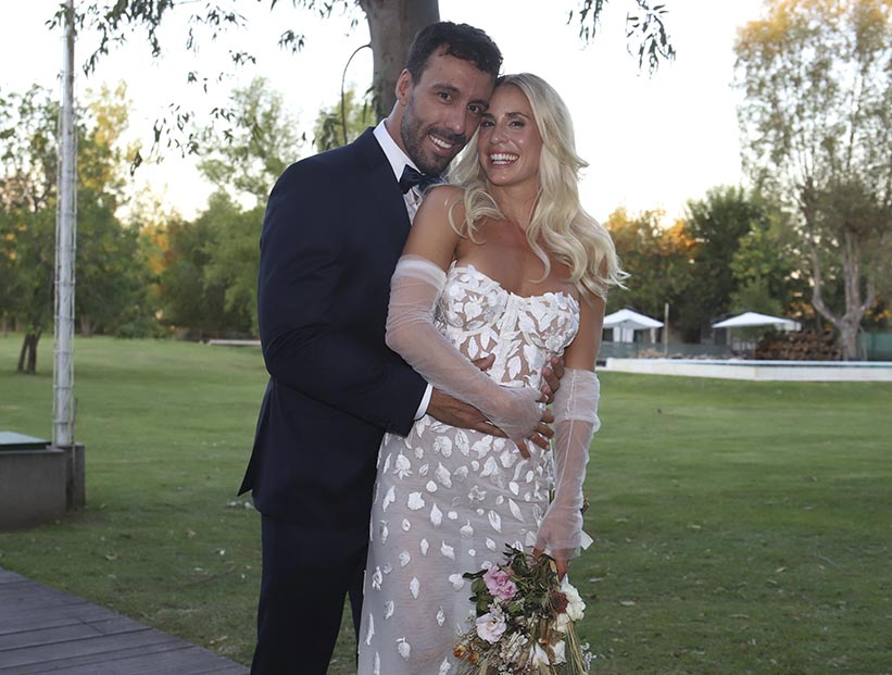 Las fotos del casamiento de Julieta Puente y Facundo Miguelena