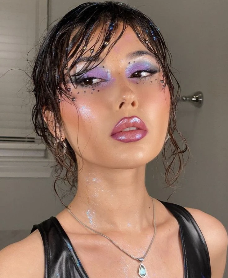 El paso a paso del make up mermaidcore